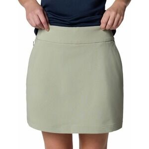 Columbia All‎ Seasons Skort Women's Medium Sage Green Athletic Golf Skirt Shorts